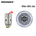 5pcs WS03 MTL 1.5 ohm Head Replacement Coil